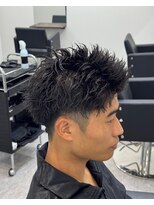 ブライト(BRIGHT)&nbsp;スパイキーショートスパイキーパーマ