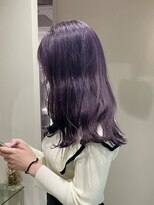 ジーナ 名駅(XENA.)&nbsp;《Rena》透明感ラベンダーカラー/ブリーチカラー