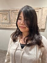 アンユヘアー 与野駅前店(unu.hair)&nbsp;30代40代50代与野/イメチェン大人女性/デジタルパーマ