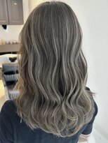 スティロ(stylo)&nbsp;ハイライトカラーグレージュベージュケアブリーチダブルカラー