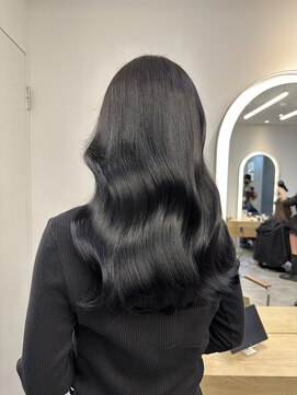 ジーナ 渋谷駅前(Zina) 髪質改善＊ダークグレージュくびれヘアパーマ＊【Zina渋谷駅前】