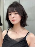 縮毛矯正・ストレート/くびれヘア/夏のヘアアレンジ