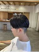 メンズ刈り上げマッシュ