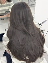 アマトウキョウスマートサロン(AMA TOKYO×Smart Salon)&nbsp;韓国ヘア　透明感　オリーブベージュ