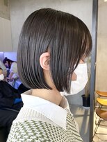 エリマバイフィフス 調布(elima by fifth)&nbsp;調布イルミナカラーレイヤーボブウルフショートカットベージュ