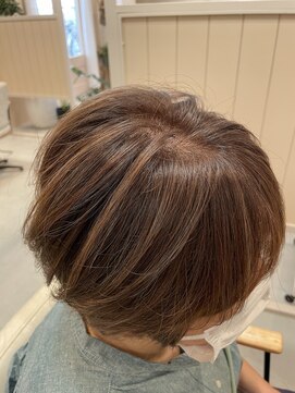 シダミノオ(sida MINOH) 脱白髪染めハイライトカラー/ベージュ