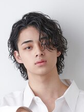 ＜ビジネス［渋谷/メンズ/メンズパーマ/ツイストスパイラルパーマ/波巻きスパイラルパーマ/眉毛/フェード]