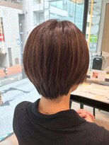 ジュイール(jouir)&nbsp;三鷹白髪ぼかしハイライトショートボブウルフショートカット韓国