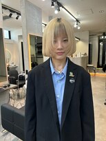 ラピステン 福岡天神 大名店(Lapis)&nbsp;ブリーチカラー/デザインカラー/顔周りカット