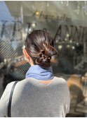 お呼ばれヘアセット