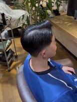 チャンピオン&nbsp;サイドパート×テーパーフェード