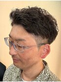 ショートパーマ/メンズパーマ/理容室