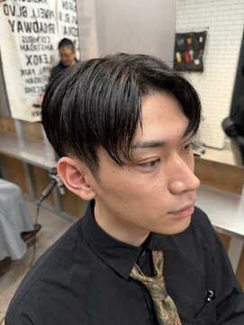 リレーションメンズヘアー(RELATION MEN'S HAIR) ラウンドマッシュソフトモヒカンオールバックスペインカール
