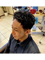 美容室べっぴん屋 ピュアクラブ 横手店(Pure club)&nbsp;アップバングパーマ