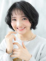 ドクターズ サロン ラブ(Dr's Salon LAB)&nbsp;ミストバング先パーマ伸ばしかけミディアムu古河10代20代30代