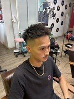 メンズグルーミングナンバーナイン(MEN'S GROOMING NUMBER NINE)&nbsp;姫路フェードカット/姫路スキンフェード/【早田隼哉】