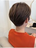 襟足スッキリ大人女性におすすめショートヘア
