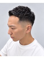 メンズ レオ 南森町店(men's LEO)&nbsp;アップバング×スキンフェード