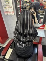 アイスキャンディー(Ice Candy)&nbsp;エクステシルバーハイライト！