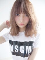 ハグ 横浜(HUG)&nbsp;伸ばしかけのバレイヤージュノーブル★OCEANS横浜　城戸