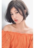 ☆ナチュラル小顔ボブ☆ #イルミナカラー #ヘルシーレイヤー