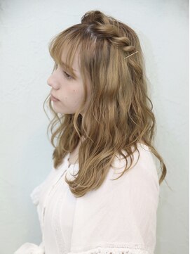 ウィスプ 赤羽店(wisp) 簡単ねじりアレンジ♪*。【赤羽】