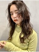 柔らかバングスタイル