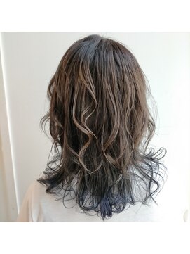 イヴァン アンド リズ 奈良店(IVAn ＆ LIZ) #グラデーションカラー#ネイビーカラー