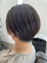 シークレットベースエヌ(Secret Base N)&nbsp;襟足スッキリ大人キレイな丸みショートボブ 30代40代50代