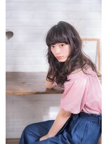 ミエル ヘア 新宿(miel hair)&nbsp;〈mielhair新宿〉艶ゆるふわロング　シルクトリートメント