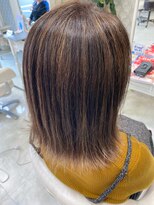 エフエフヘアー(ff hair)&nbsp;back style☆白髪ぼかしハイライトカラーvol.741