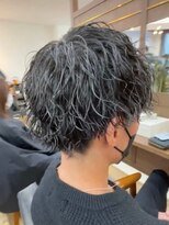 ダブル(W)&nbsp;メンズ/波パーマ