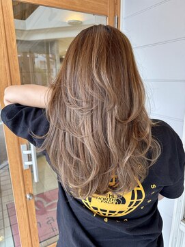 ジールサロン 阿見店(ZEAL SALON) 外国人風レイヤー