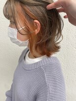 エメ 小山(Aimer)&nbsp;ミルクティー×オレンジ