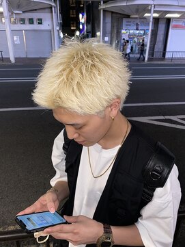 メンズ ラピス(Men's Lapis) 抜きっぱなしスパイキーショート