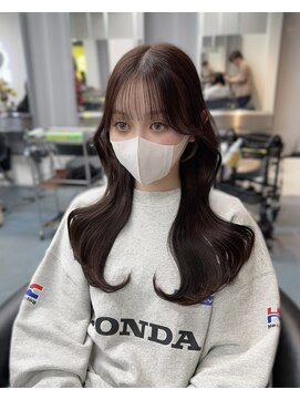 ベル(BEL) 【韓国風】20代、30代◎内巻きくびれレイヤー