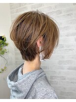 アヴァンス プロデュース バイ エガオ 大阪梅田店(AVANCE. PRODUCED by EGAO)&nbsp;くびれショートカット【AVANCE by EGAO】髪質改善カラー