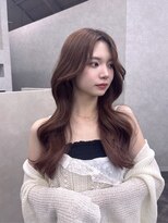 ドロシー 郡山桑野店(Dorothy)&nbsp;黒髪ボブルフネビージュ小顔ワンレン