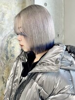 ソル ジングウマエ(SOL JINGUMAE)&nbsp;ミルクティーベージュローライトインナーカラーハイライト