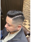 サイドパート/フェード/バーバー<理容室>[メンズ/眉毛/バーバー]