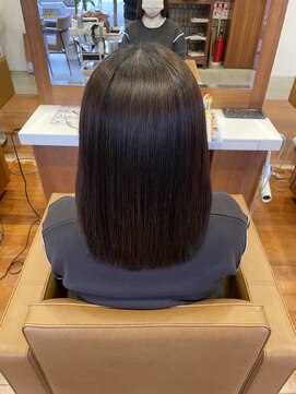 シーツー 川口店(C2) 髪質改善ストレート×ミディアムボブ