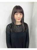【kanna 高円寺 SYUK】アッシュカラー/姫カット/レイヤーカット