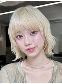 レイヤーボブ/顔周りレイヤー/波巻きボブ/垢抜けボブ/表参道
