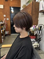 ヘアメイク デザート(HAIR MAKE DESART) 木村法子【ハンサムショート×ブルーパープル】