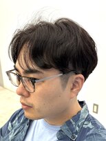 ウィル バイ ブラウン(Vir by Brown) 毛流れマッシュパーマ/刈り上げ/メンズカット