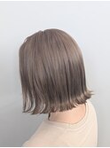 外ハネボブ ミルクティベージュ 20代30代40代
