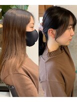 ムード(MOOD,)&nbsp;暗めカラー/グランマッシュ[レイヤーカット/髪質改善/銀座]