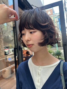 ユルクメゾンシティ 名古屋(JURK MAISON CITY) 【mai style】ボブ　ドライパーマ
