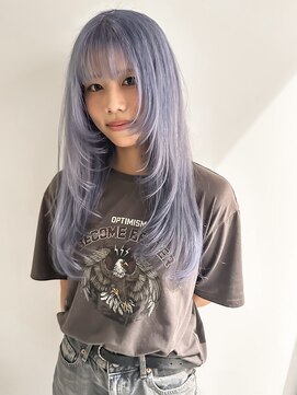 キオク(KIOX) ブルーカラー/水色カラー/ハイトーン/ブリーチカラー/名古屋/栄