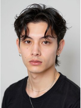 リベルテ グリット(Liberte Grit) 大人ワイルドメンズウルフ×フェザーパーマ色気ワイルド20代30代